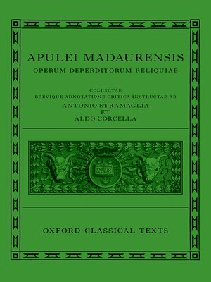 cover image of Apuleius